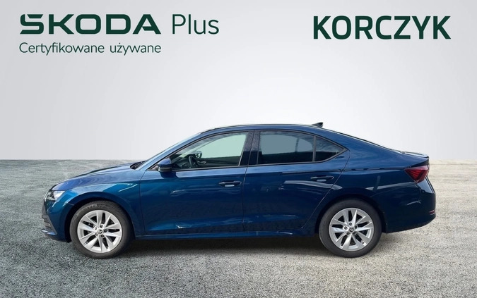 Skoda Octavia cena 101900 przebieg: 65000, rok produkcji 2020 z Lidzbark małe 211